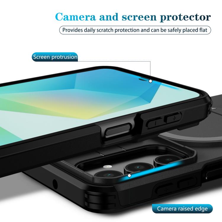For Samsung Galaxy A16 5G / 4G Sliding Camshield MagSafe Holder Phone Case