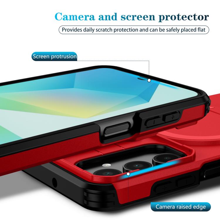 For Samsung Galaxy A16 5G / 4G Sliding Camshield MagSafe Holder Phone Case
