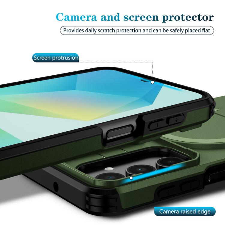 For Samsung Galaxy A16 5G / 4G Sliding Camshield MagSafe Holder Phone Case