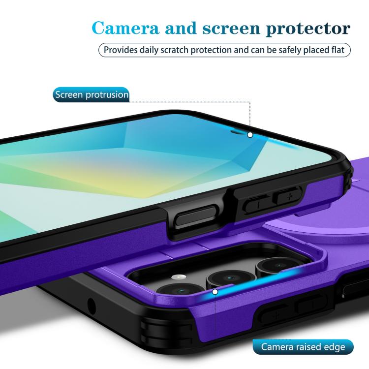 For Samsung Galaxy A16 5G / 4G Sliding Camshield MagSafe Holder Phone Case