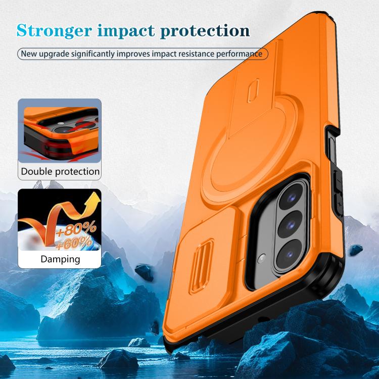 For Samsung Galaxy A26 5G / A17 5G / 4G Sliding Camshield MagSafe Holder Phone Case