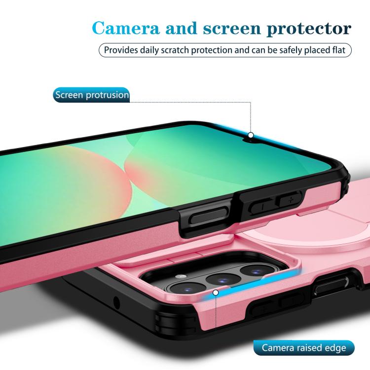 For Samsung Galaxy A26 5G / A17 5G / 4G Sliding Camshield MagSafe Holder Phone Case