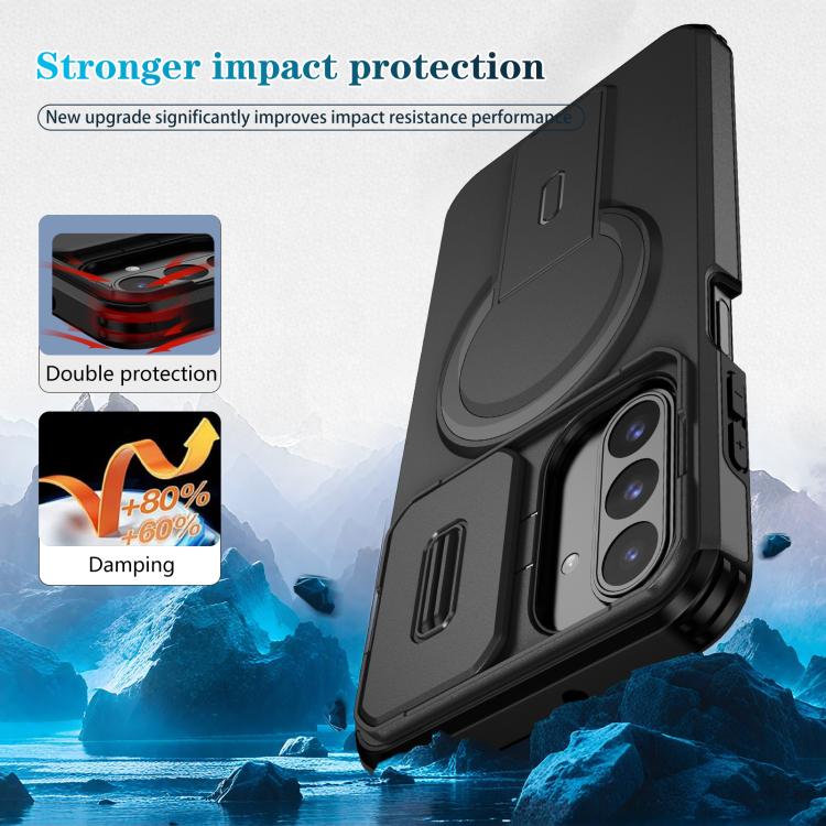 For Samsung Galaxy A26 5G / A17 5G / 4G Sliding Camshield MagSafe Holder Phone Case