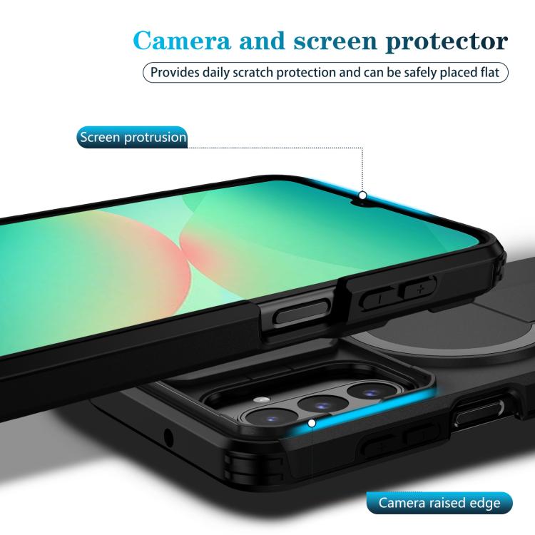 For Samsung Galaxy A26 5G / A17 5G / 4G Sliding Camshield MagSafe Holder Phone Case