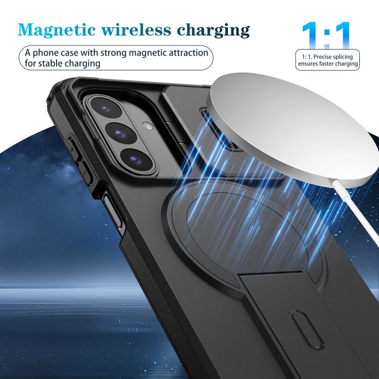 For Samsung Galaxy A26 5G / A17 5G / 4G Sliding Camshield MagSafe Holder Phone Case