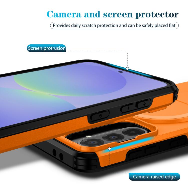 For Samsung Galaxy A36 5G / A56 5G Sliding Camshield MagSafe Holder Phone Case