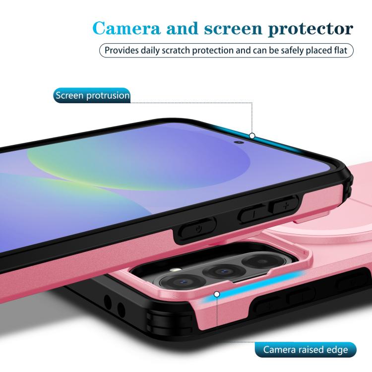 For Samsung Galaxy A36 5G / A56 5G Sliding Camshield MagSafe Holder Phone Case