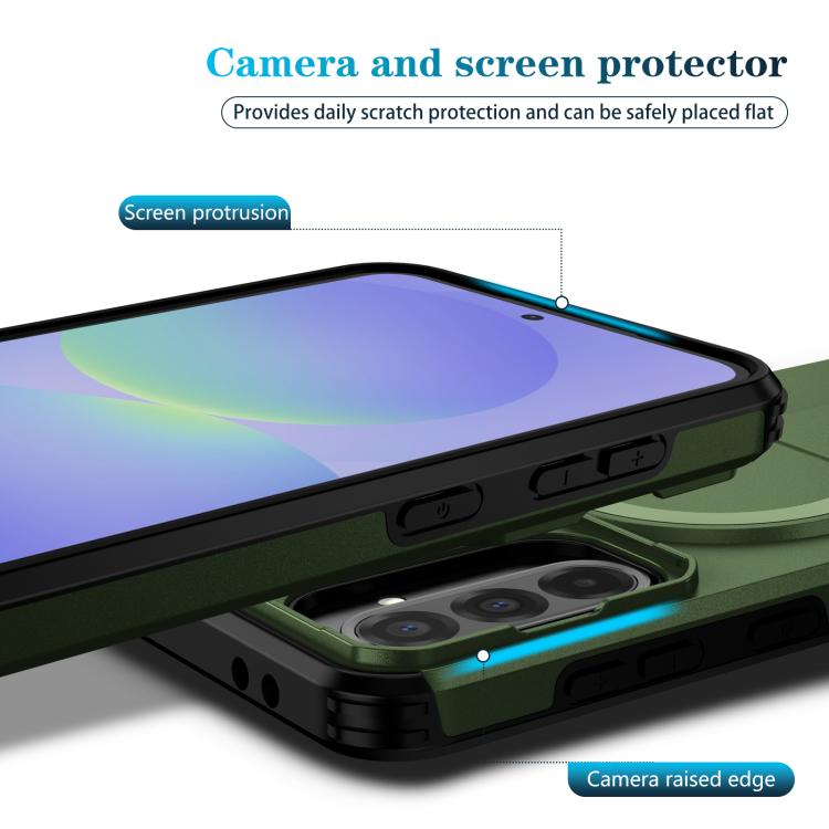 For Samsung Galaxy A36 5G / A56 5G Sliding Camshield MagSafe Holder Phone Case