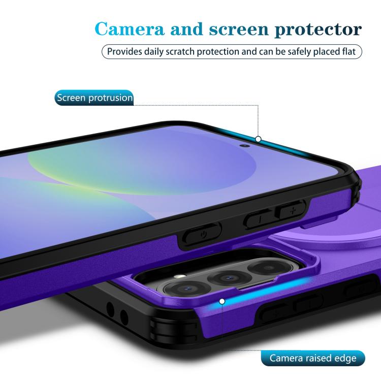 For Samsung Galaxy A36 5G / A56 5G Sliding Camshield MagSafe Holder Phone Case