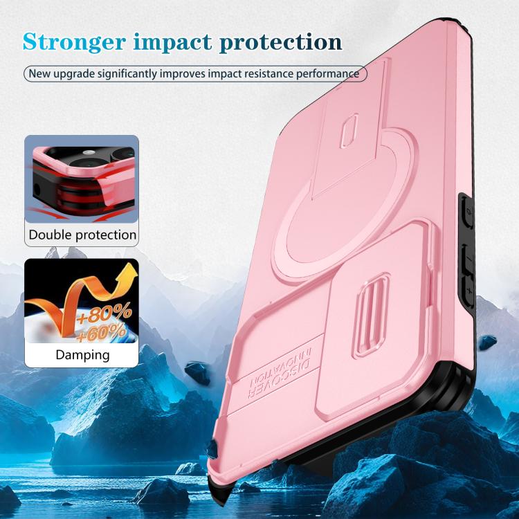 For Samsung Galaxy A35 5G Sliding Camshield MagSafe Holder Phone Case