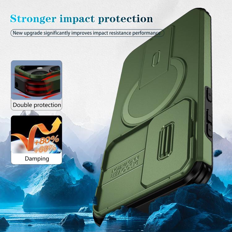 For Samsung Galaxy A35 5G Sliding Camshield MagSafe Holder Phone Case