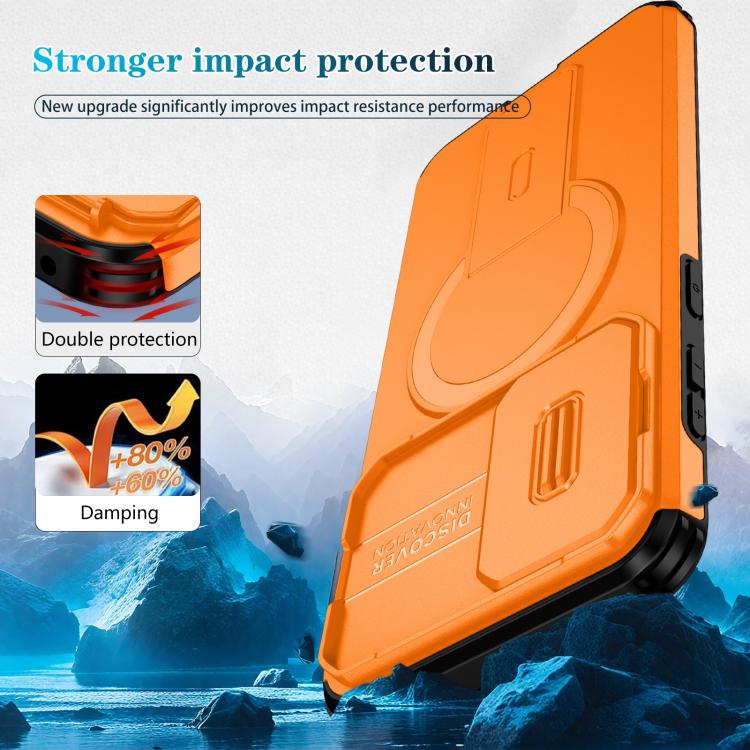 For Samsung Galaxy A57 5G Sliding Camshield MagSafe Holder Phone Case