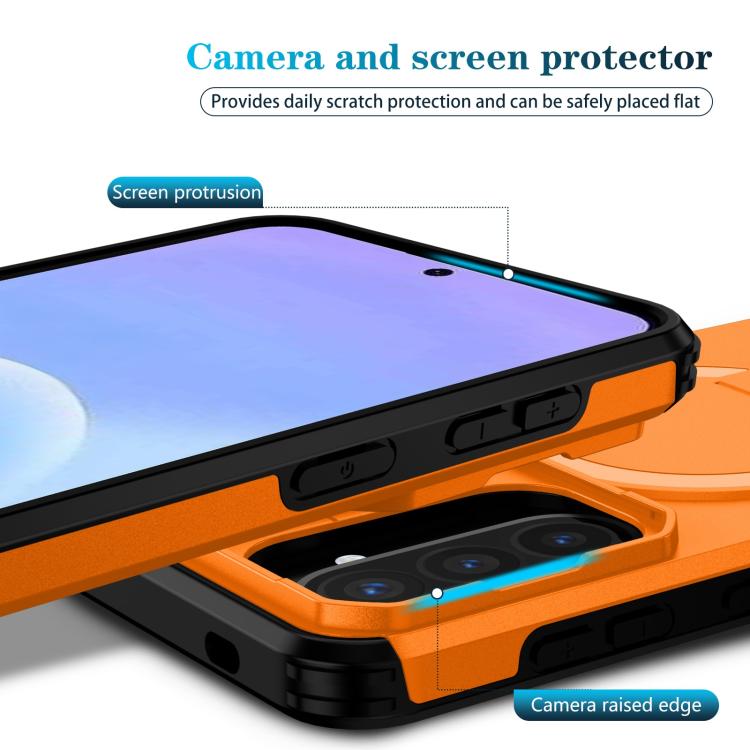 For Samsung Galaxy A57 5G Sliding Camshield MagSafe Holder Phone Case