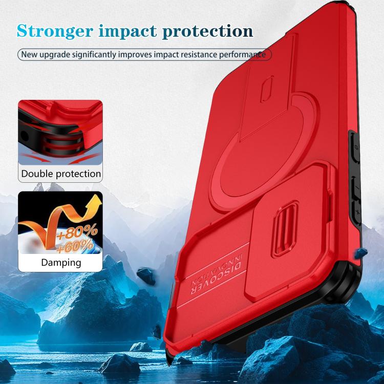 For Samsung Galaxy A57 5G Sliding Camshield MagSafe Holder Phone Case
