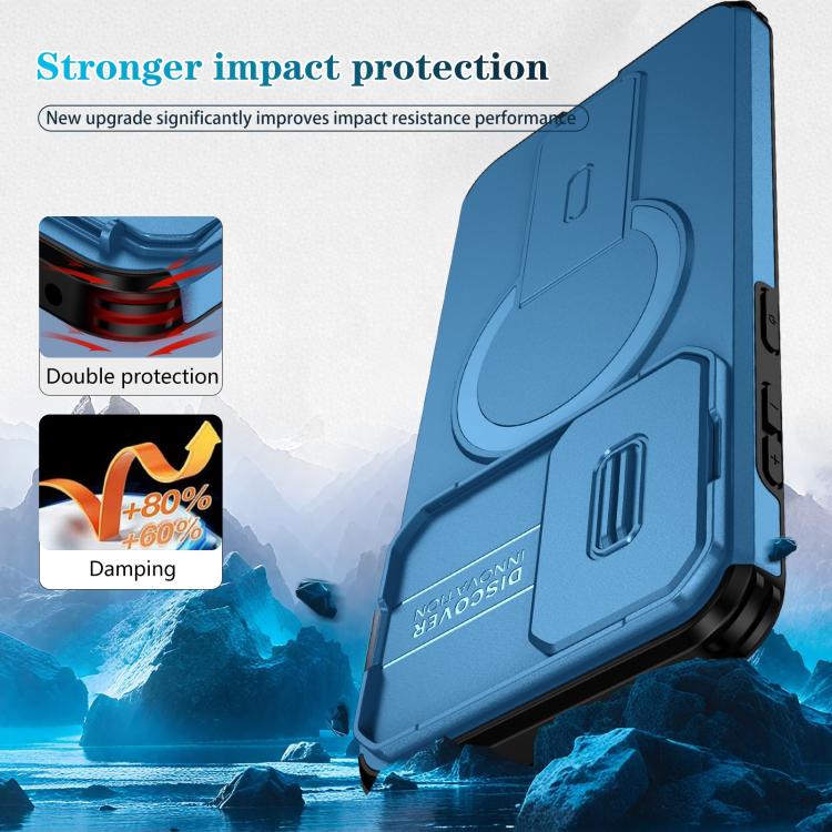 For Samsung Galaxy A57 5G Sliding Camshield MagSafe Holder Phone Case