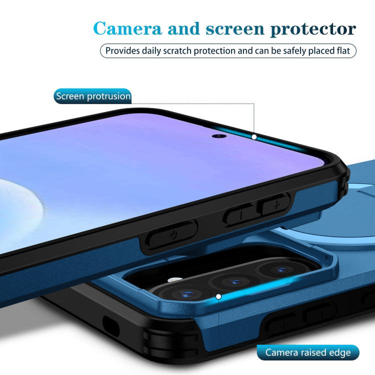 For Samsung Galaxy A57 5G Sliding Camshield MagSafe Holder Phone Case