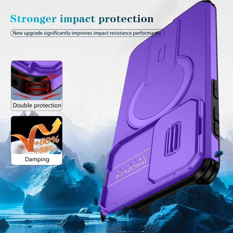 For Samsung Galaxy A57 5G Sliding Camshield MagSafe Holder Phone Case