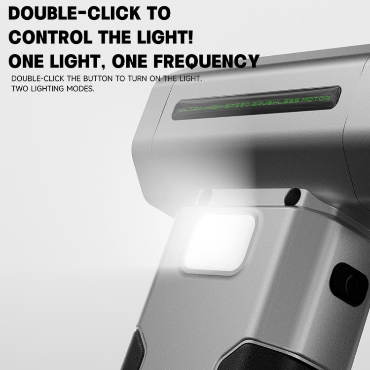 LUOWEI C2 Portable Rechargeable Ultra-High Hurricane Clean Dust Mini Jet Fan