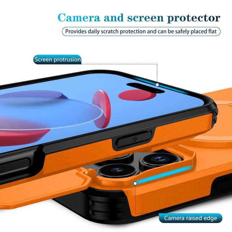 For iPhone 17 Pro Max Sliding Camshield MagSafe Holder Phone Case