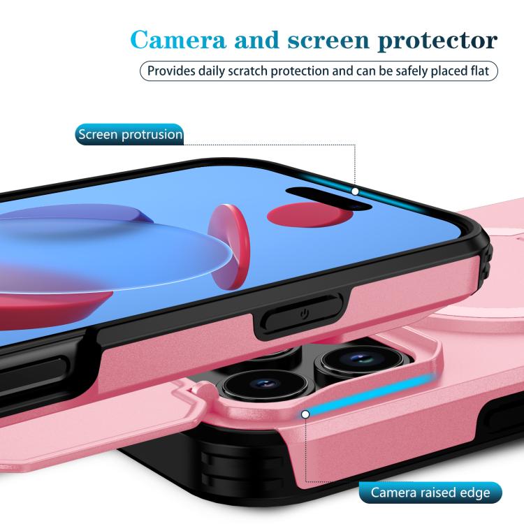 For iPhone 17 Pro Max Sliding Camshield MagSafe Holder Phone Case