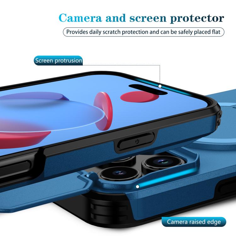 For iPhone 17 Pro Max Sliding Camshield MagSafe Holder Phone Case