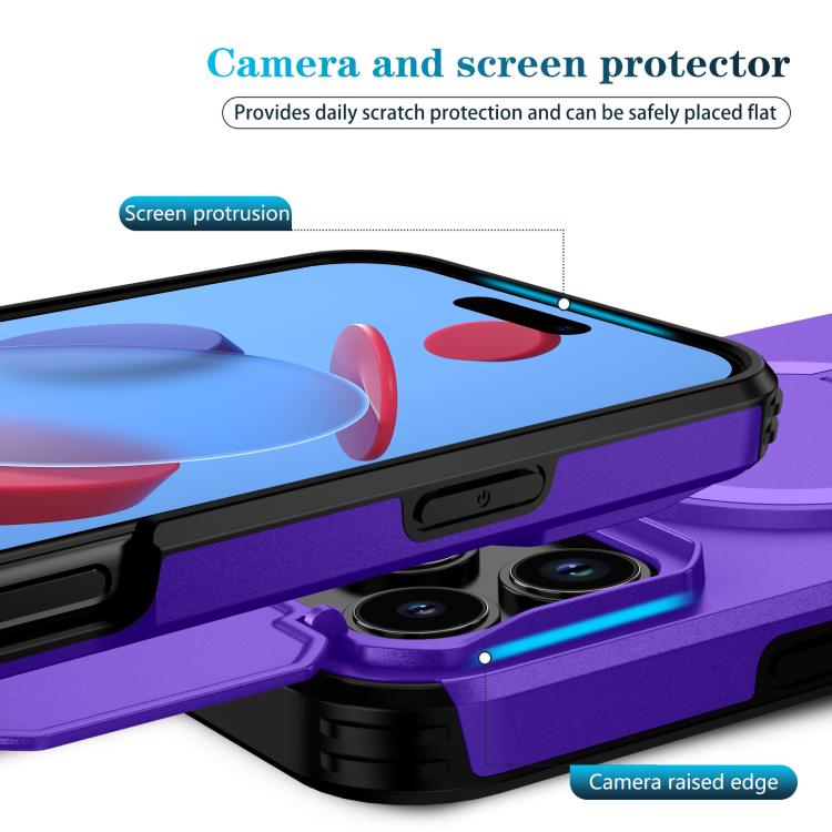 For iPhone 17 Pro Max Sliding Camshield MagSafe Holder Phone Case