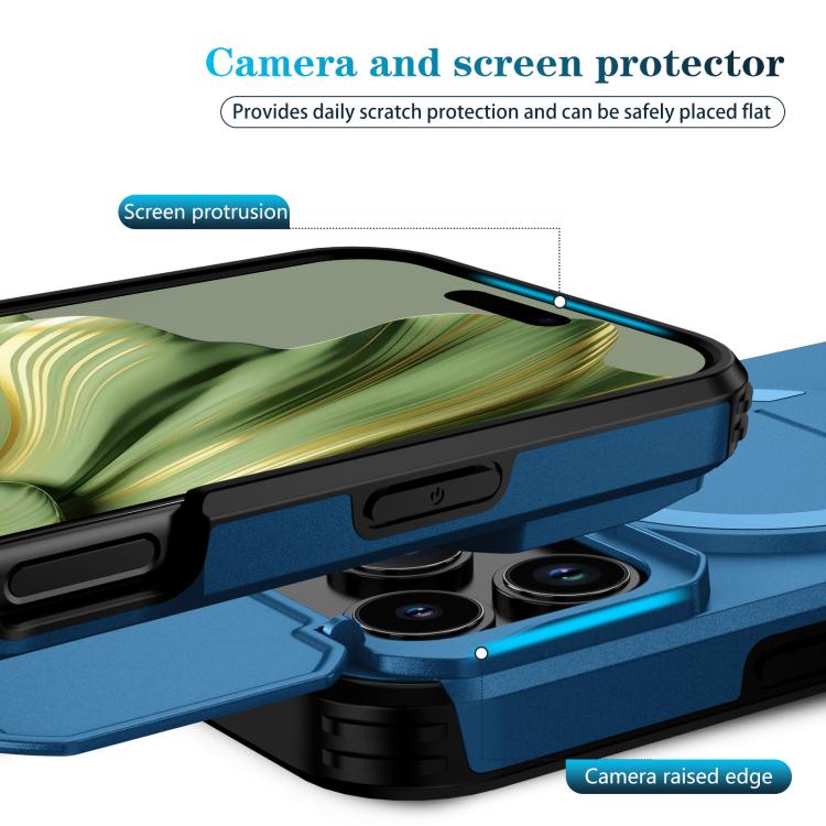 For iPhone 17 Pro Sliding Camshield MagSafe Holder Phone Case