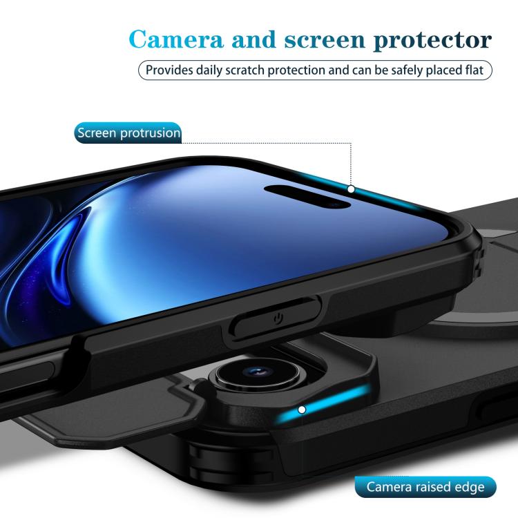 For iPhone Air Sliding Camshield MagSafe Holder Phone Case