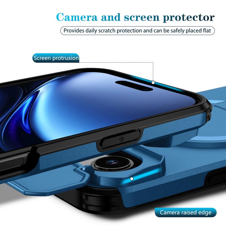 For iPhone Air Sliding Camshield MagSafe Holder Phone Case