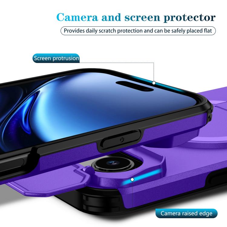 For iPhone Air Sliding Camshield MagSafe Holder Phone Case