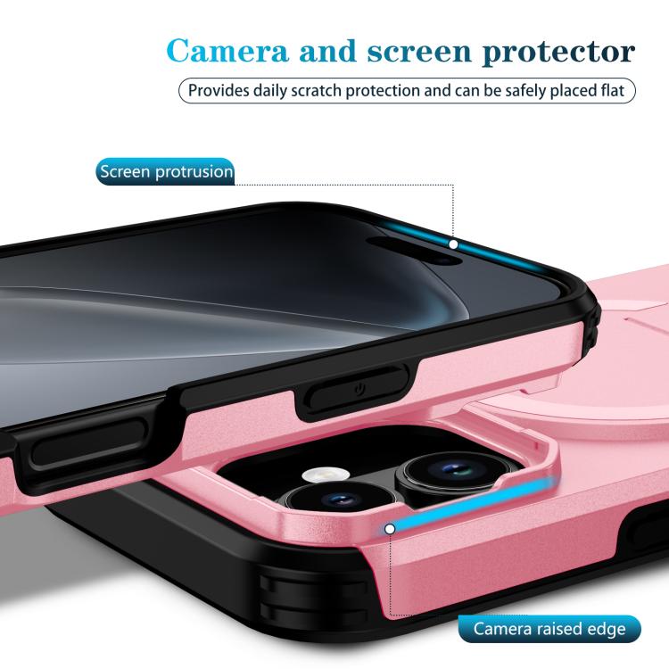 For iPhone 17 Sliding Camshield MagSafe Holder Phone Case