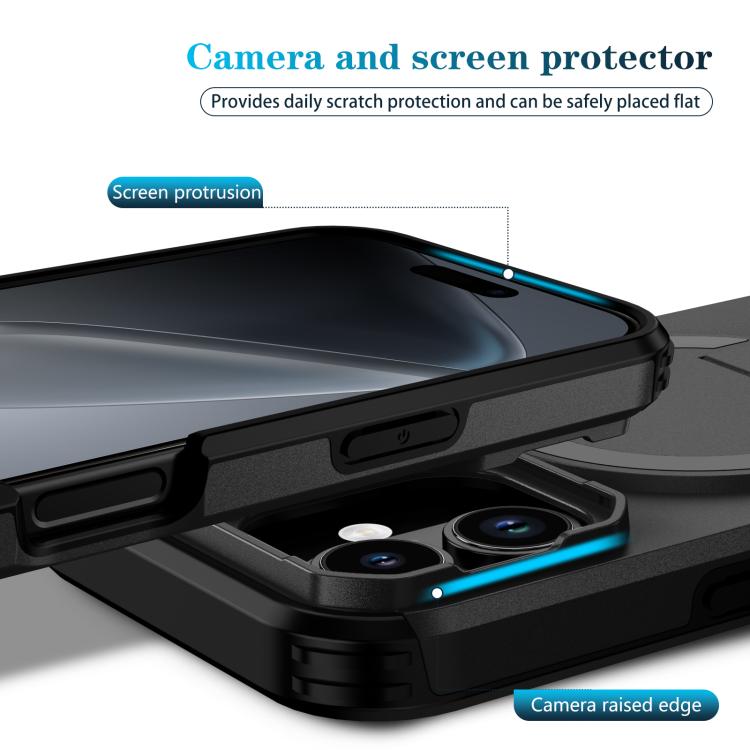 For iPhone 17 Sliding Camshield MagSafe Holder Phone Case