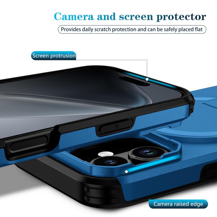 For iPhone 17 Sliding Camshield MagSafe Holder Phone Case