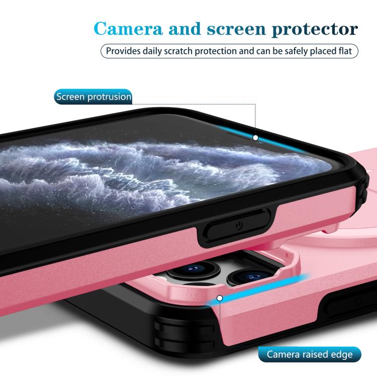 For iPhone 11 Pro Sliding Camshield MagSafe Holder Phone Case