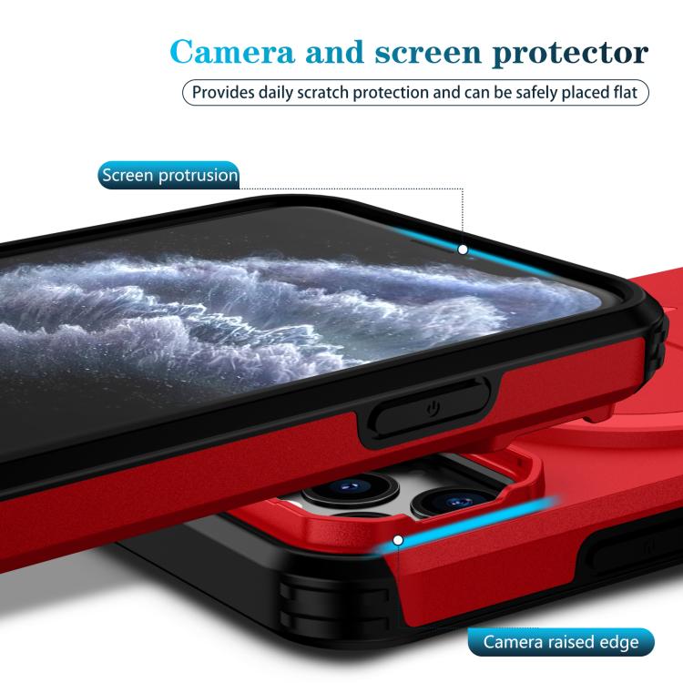 For iPhone 11 Pro Sliding Camshield MagSafe Holder Phone Case