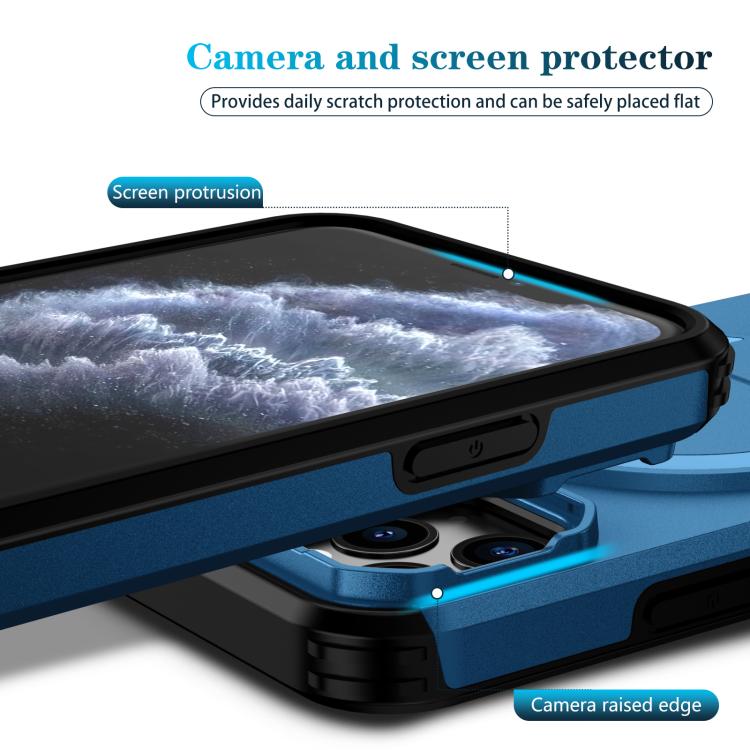 For iPhone 11 Pro Sliding Camshield MagSafe Holder Phone Case