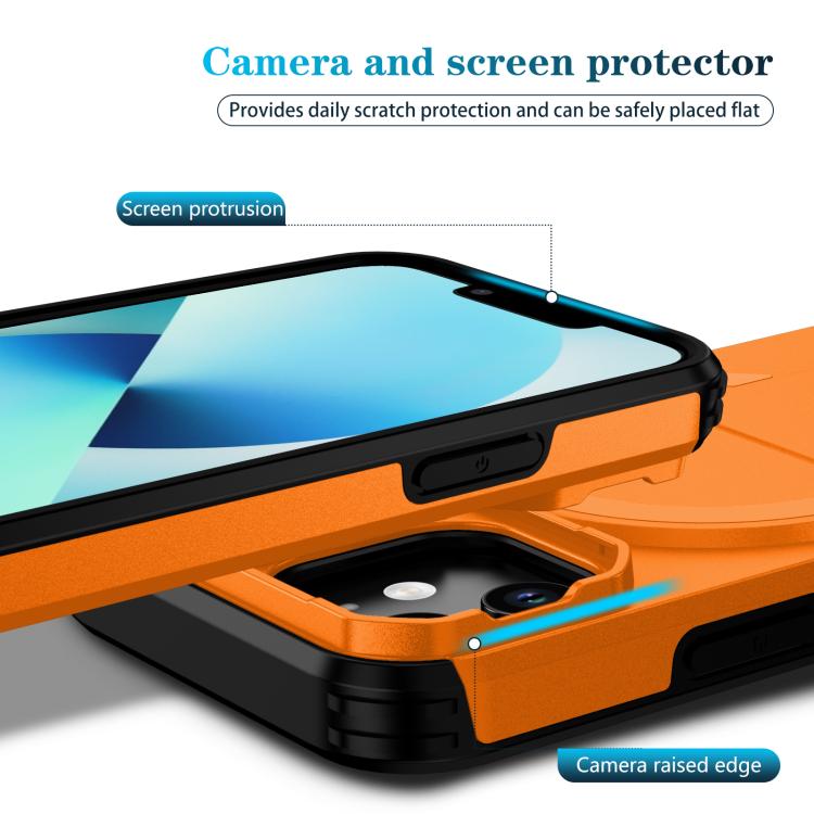For iPhone 13 mini / 12 mini Sliding Camshield MagSafe Holder Phone Case