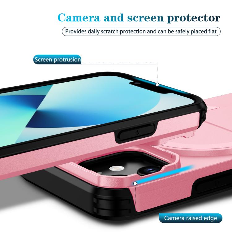 For iPhone 13 mini / 12 mini Sliding Camshield MagSafe Holder Phone Case