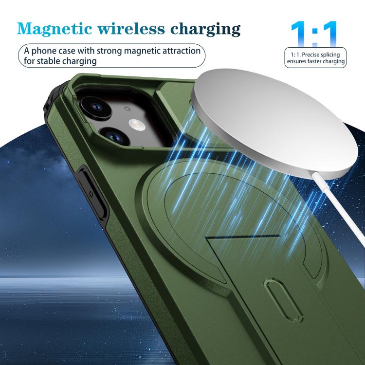 For iPhone 13 mini / 12 mini Sliding Camshield MagSafe Holder Phone Case