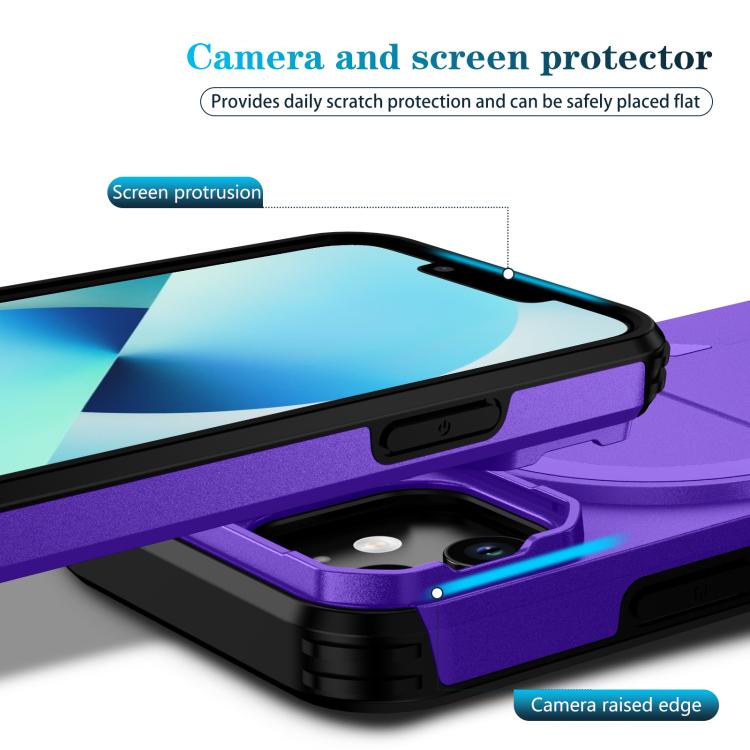 For iPhone 13 mini / 12 mini Sliding Camshield MagSafe Holder Phone Case