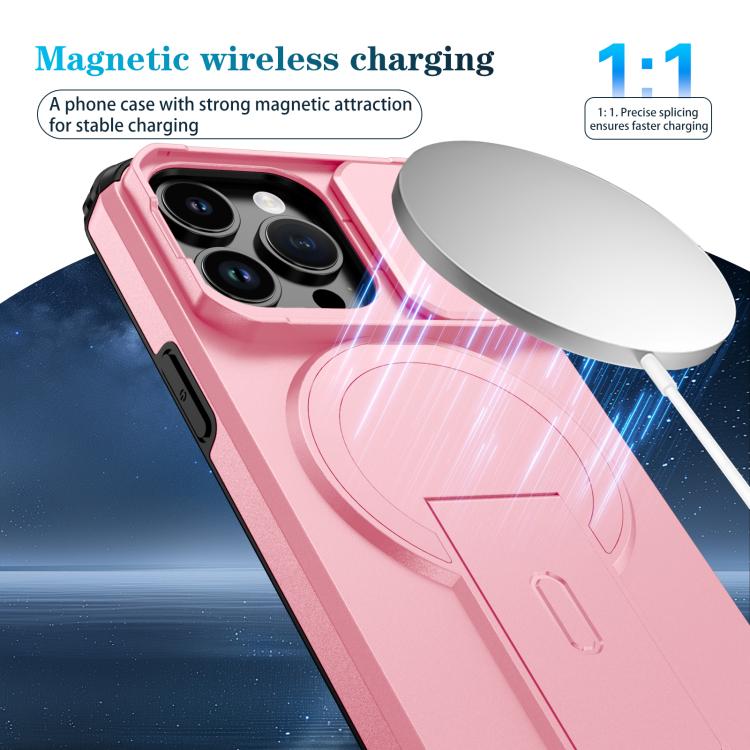 For iPhone 13 Pro Sliding Camshield MagSafe Holder Phone Case