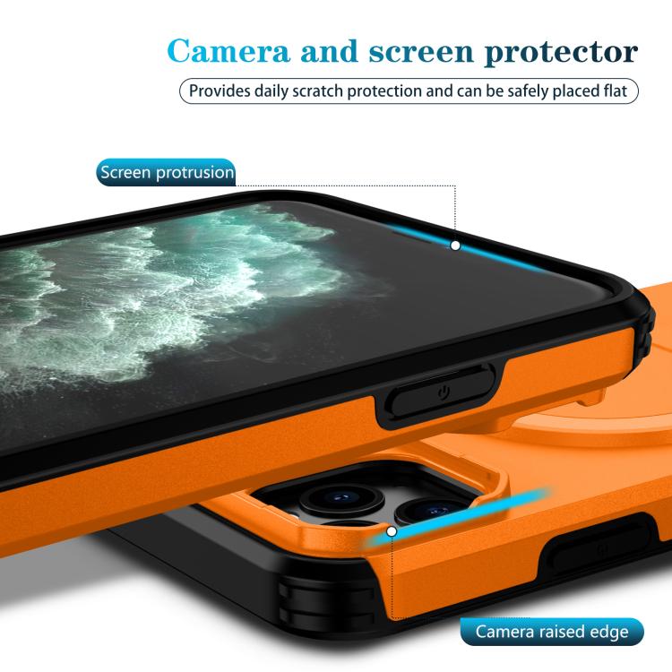 For iPhone 11 Pro Max Sliding Camshield MagSafe Holder Phone Case