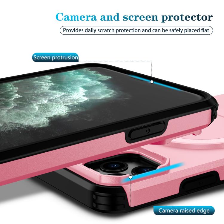 For iPhone 11 Pro Max Sliding Camshield MagSafe Holder Phone Case