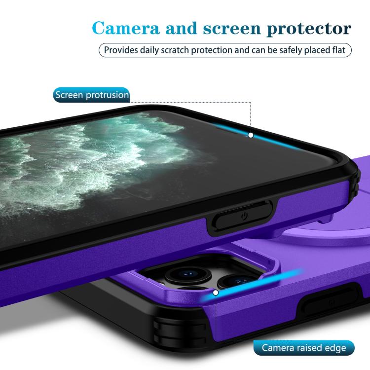 For iPhone 11 Pro Max Sliding Camshield MagSafe Holder Phone Case