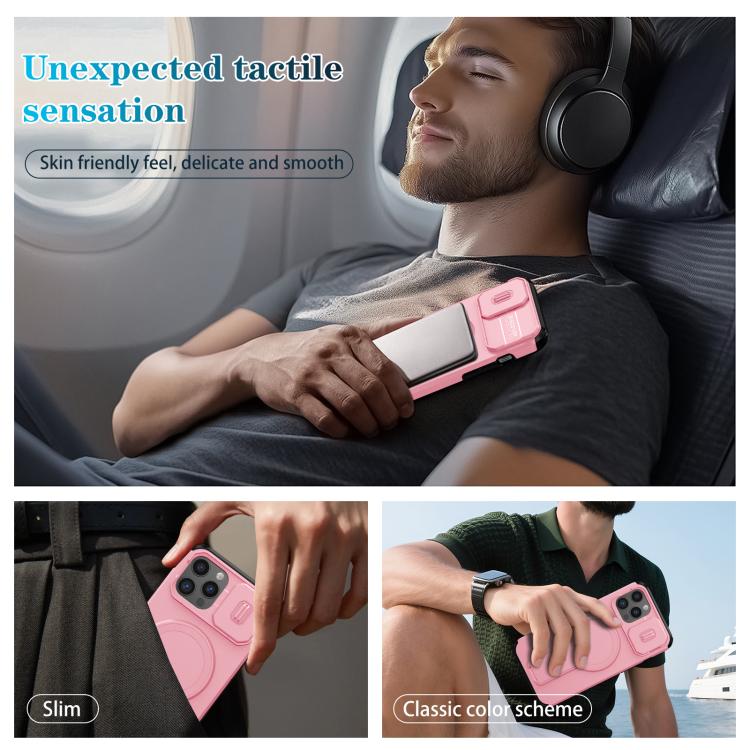 For iPhone 12 Pro Max Sliding Camshield MagSafe Holder Phone Case