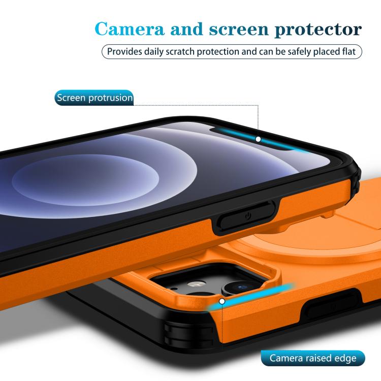 For iPhone 12 Pro / 12 Sliding Camshield MagSafe Holder Phone Case