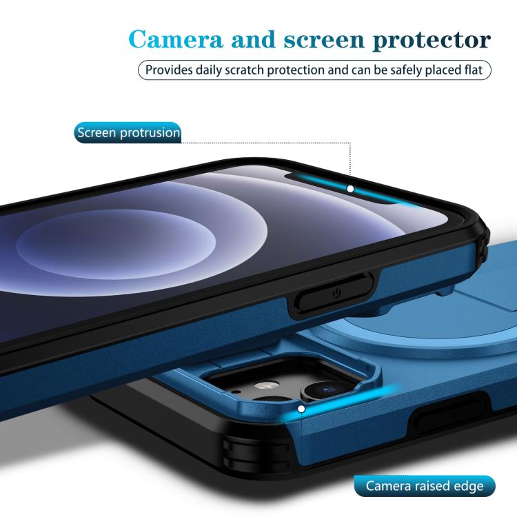 For iPhone 12 Pro / 12 Sliding Camshield MagSafe Holder Phone Case