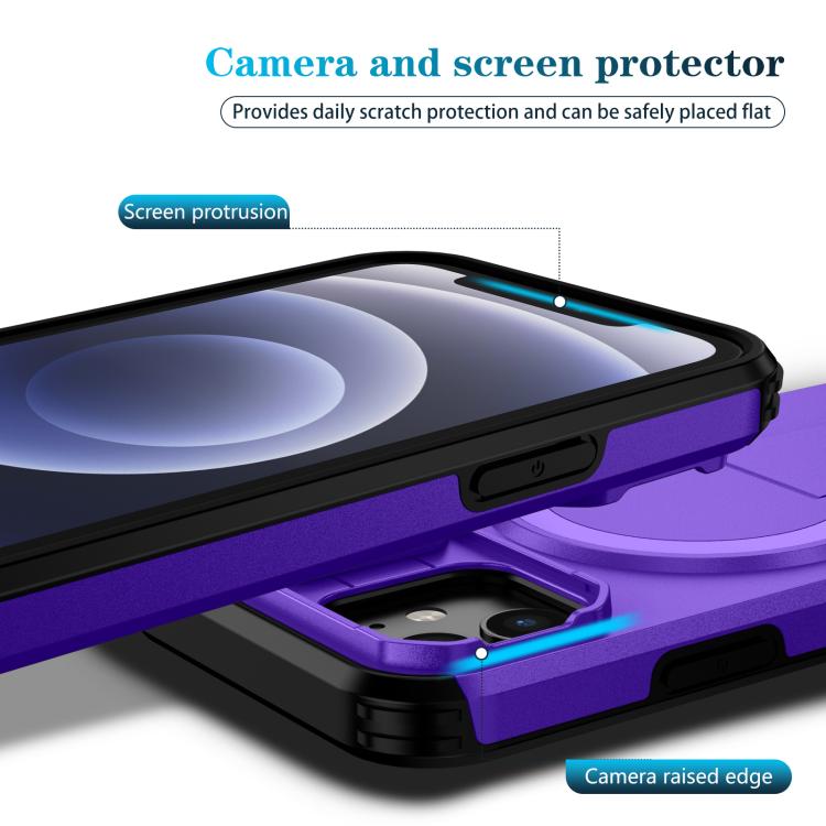 For iPhone 12 Pro / 12 Sliding Camshield MagSafe Holder Phone Case