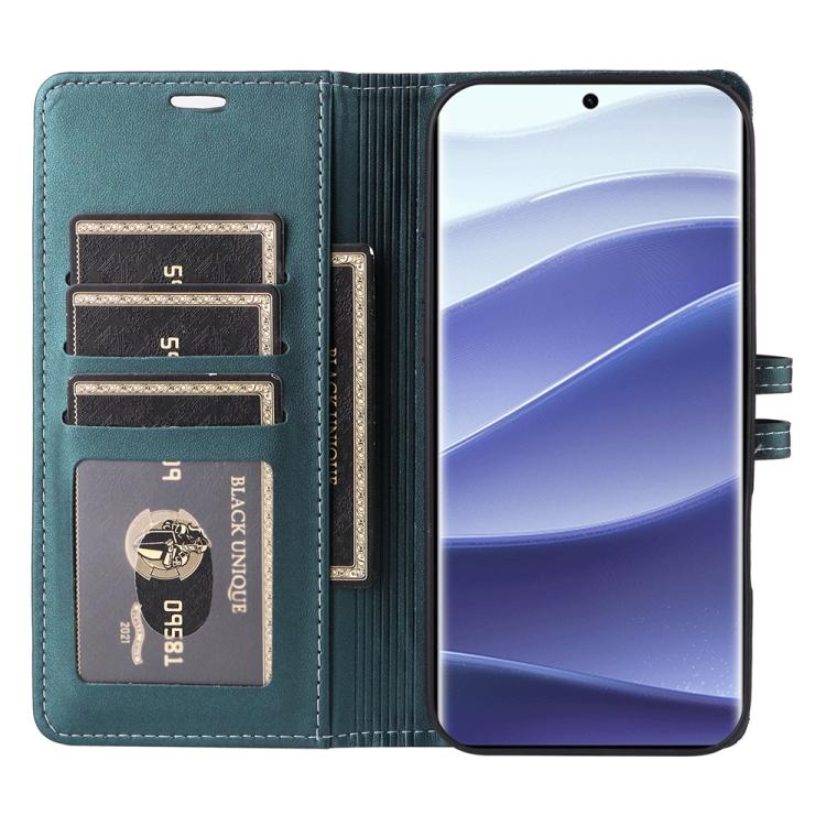 For Redmi Note 14 Pro 4G / 5G / Note 14 Pro+ 5G Stitched Magnetic Buckle Leather Phone Case