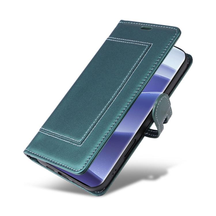 For Redmi Note 14 Pro 4G / 5G / Note 14 Pro+ 5G Stitched Magnetic Buckle Leather Phone Case